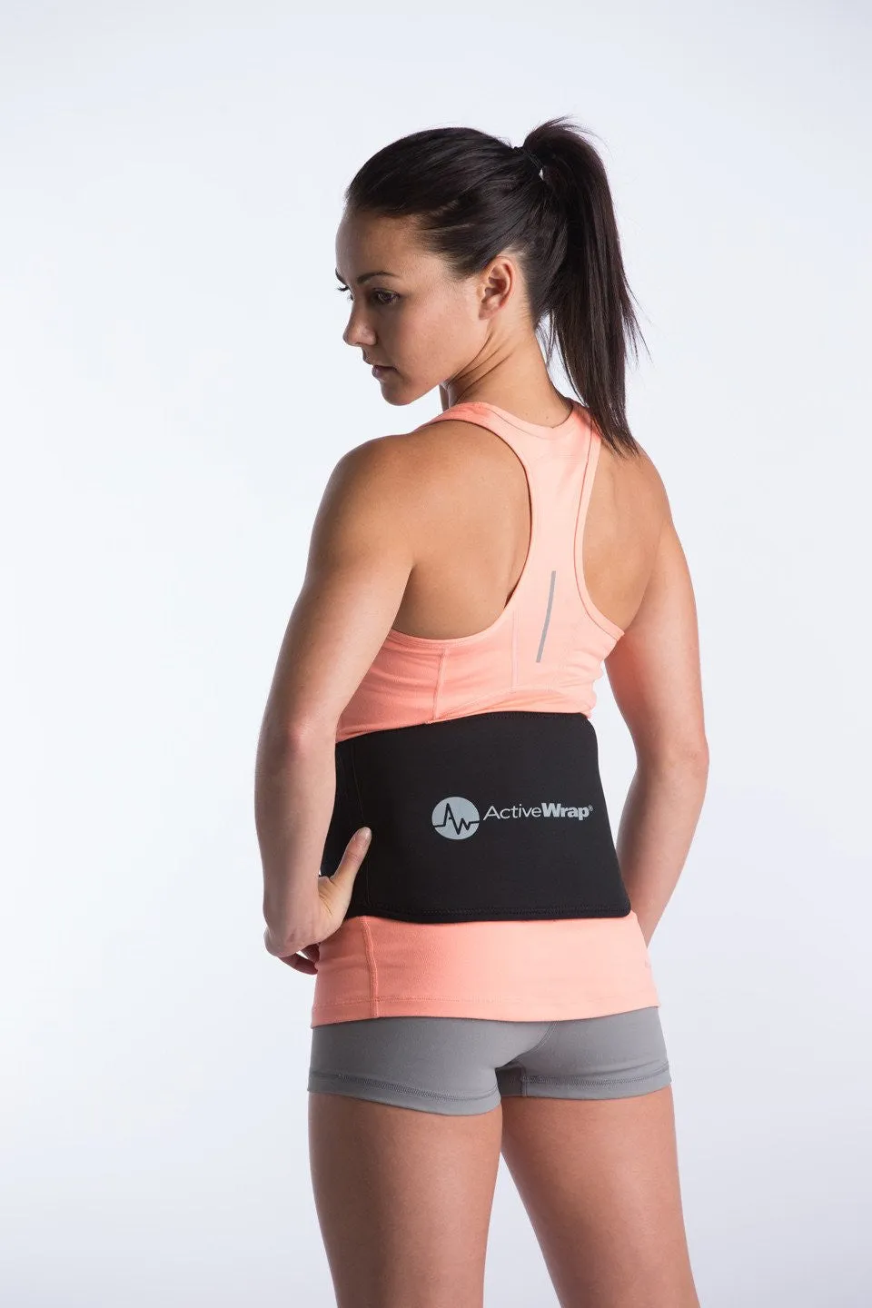 ActiveWrap® BACK Heat | Ice Wrap & Pack for Lumbar Pain (Sciatica Pain Relief)