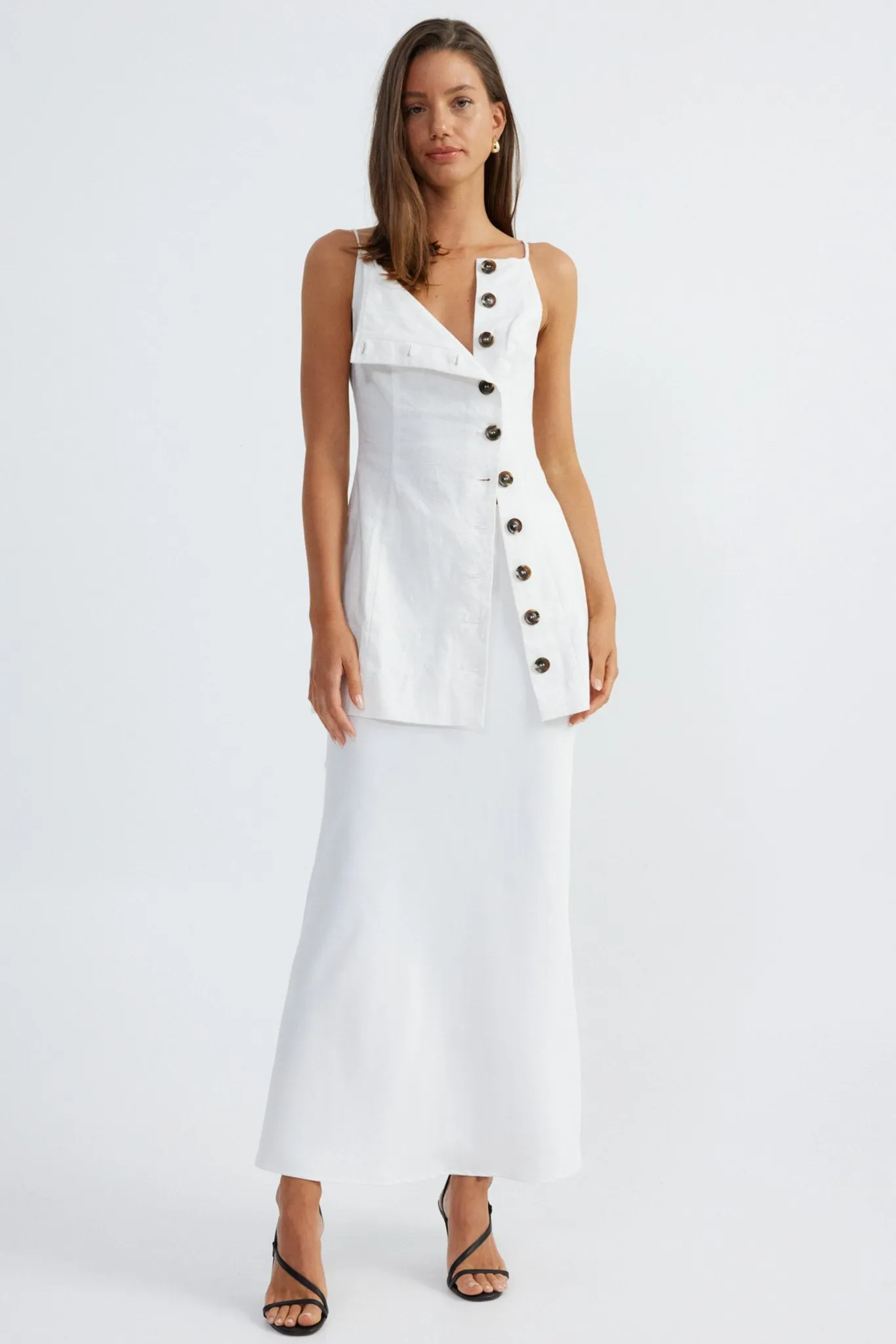 ALLEGRA LINEN MINI DRESS