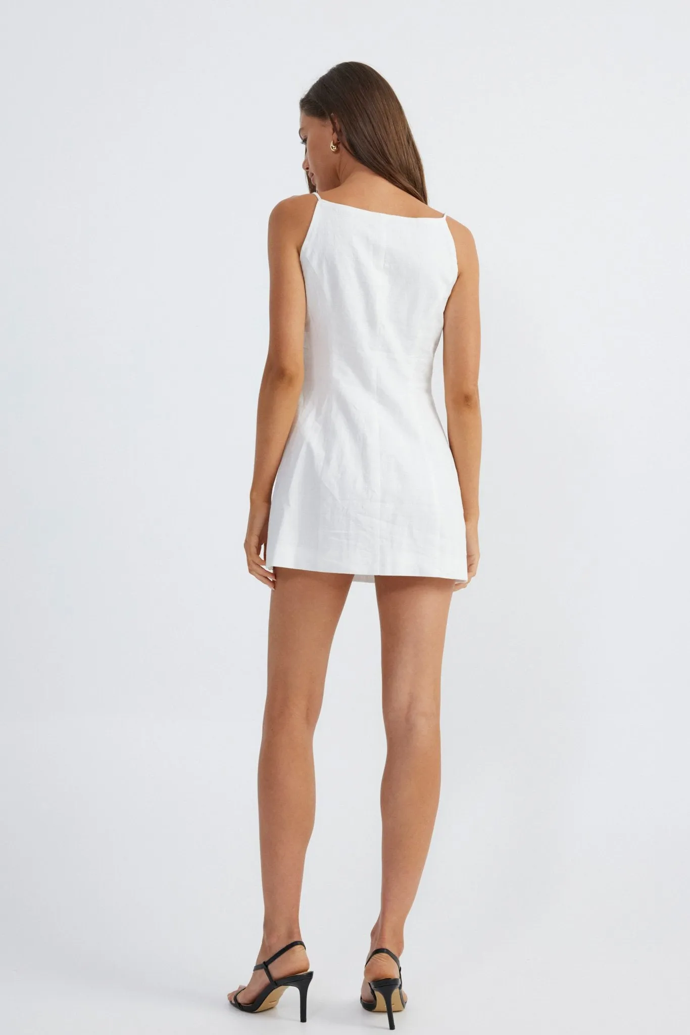 ALLEGRA LINEN MINI DRESS