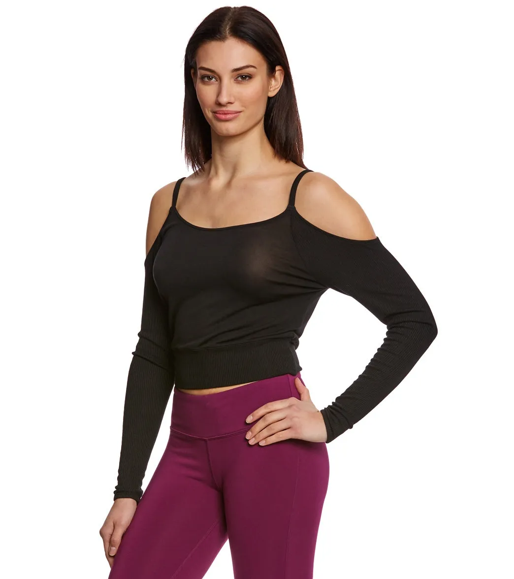 Alo Yoga Evolve Long Sleeve Yoga Crop Top