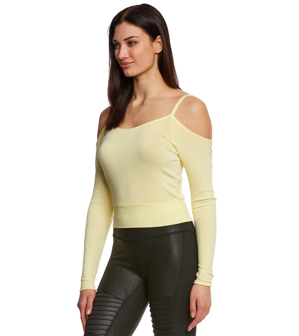 Alo Yoga Evolve Long Sleeve Yoga Crop Top