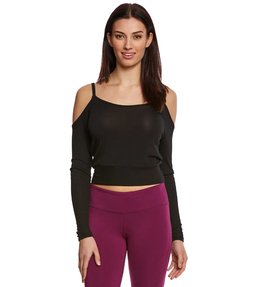 Alo Yoga Evolve Long Sleeve Yoga Crop Top