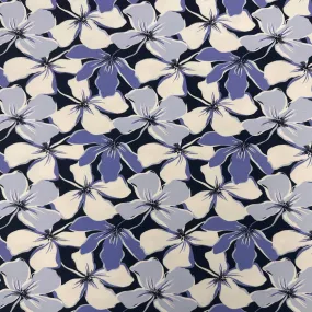Autumn Flowers Soft Sweat - Periwinkle