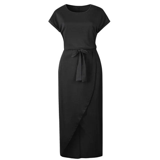 Autumn Summer Long Dress Women Short Long Sleeved Bodycon Party Dress Plus Size Sexy Women Long Boho Dress Elegant Beach Dress