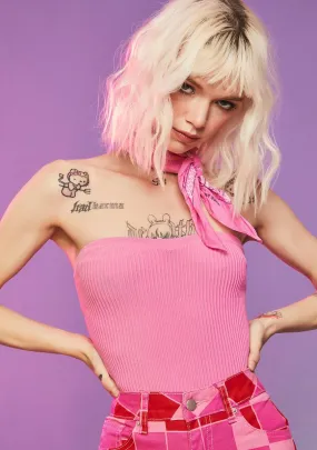 Baby Pop To The Top Sweater Tube Top