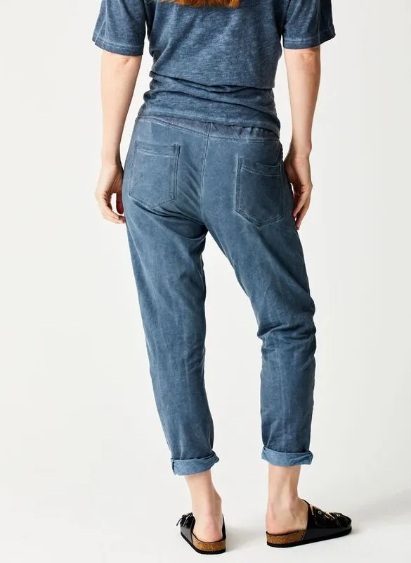 Becca Diagonal Button Joggers