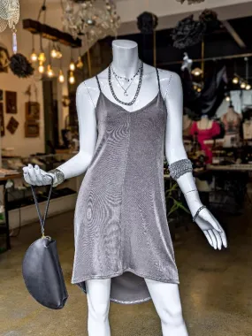 Bianca Rachele Slinky Cowl Back Dress