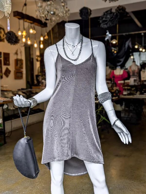 Bianca Rachele Slinky Cowl Back Dress
