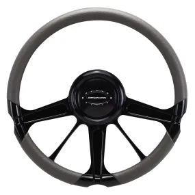 Billet Specialties Half-Wrap Steering Wheels BLK29252