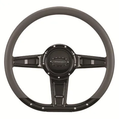 Billet Specialties Half-Wrap Steering Wheels BLK29402