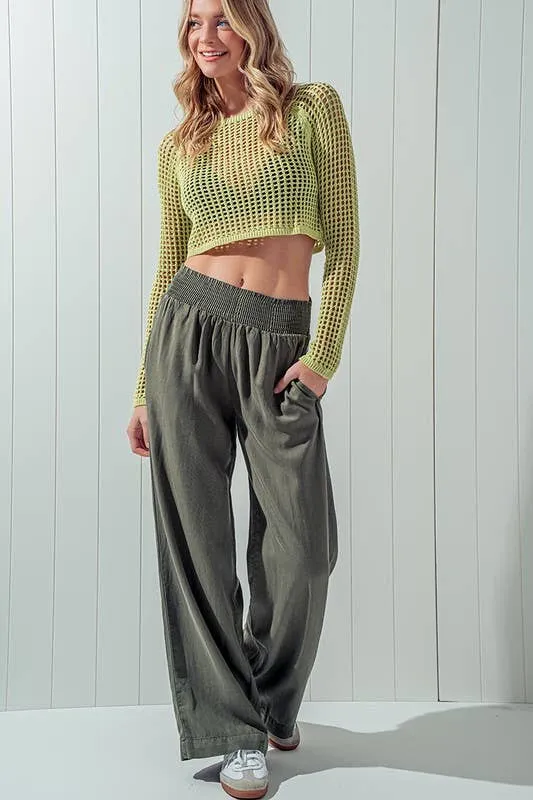BOAT NECKLINE HOLLOW OUT SWEATER TOP