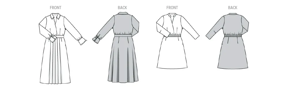 Burda Style Pattern 5767 Misses' Dress