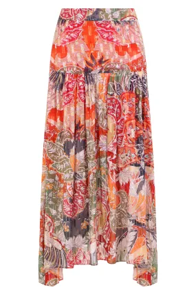 CETAN MAXI SKIRT | BENNU MULTI