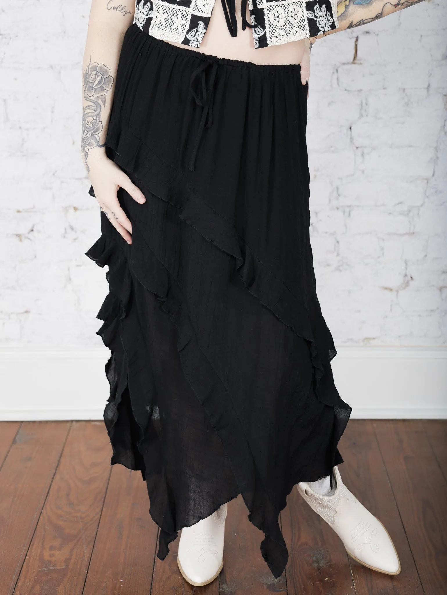 Chaya Ruffle Skirt