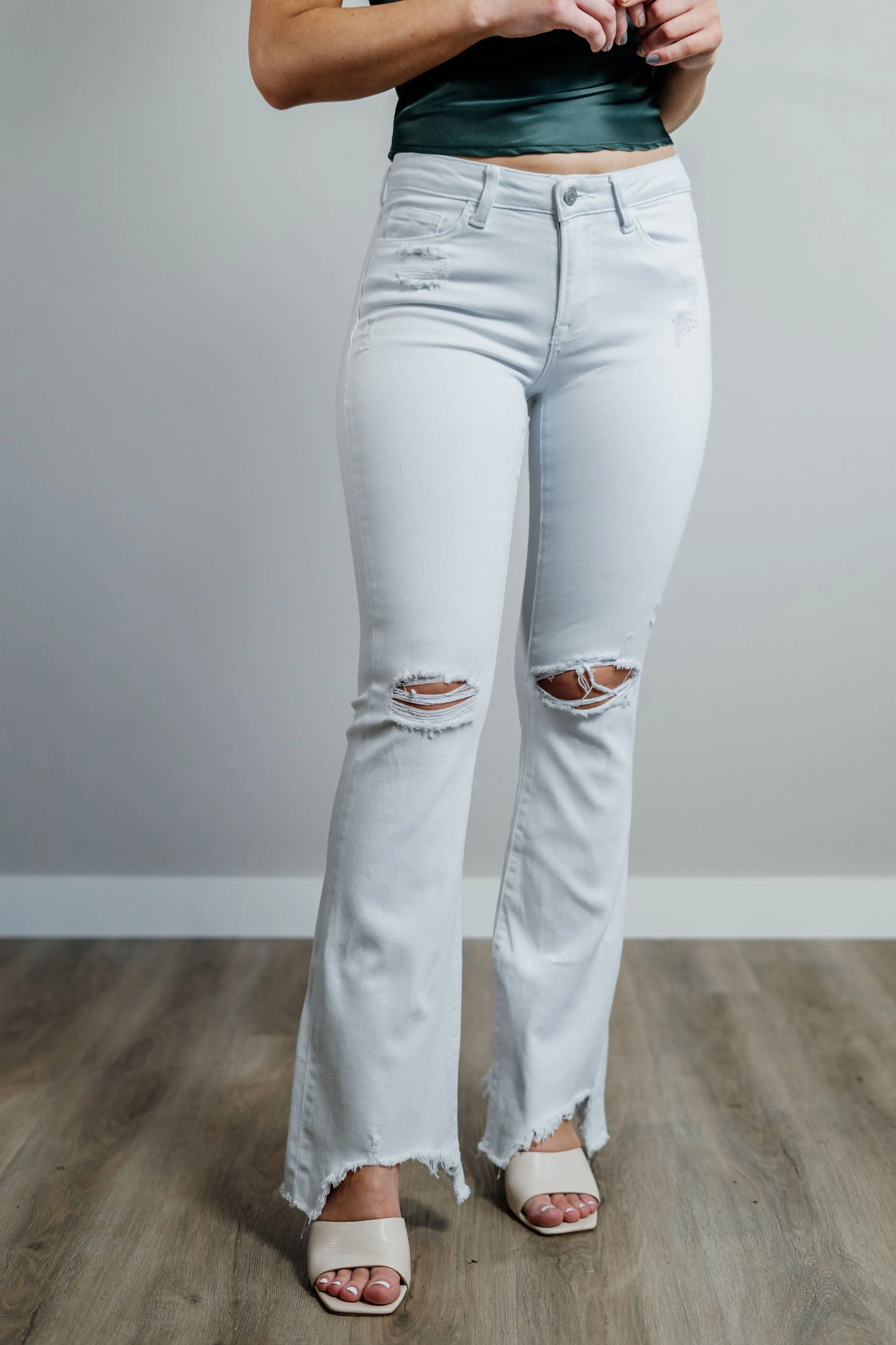 CLEARANCE - Odette Mid-Rise Flare