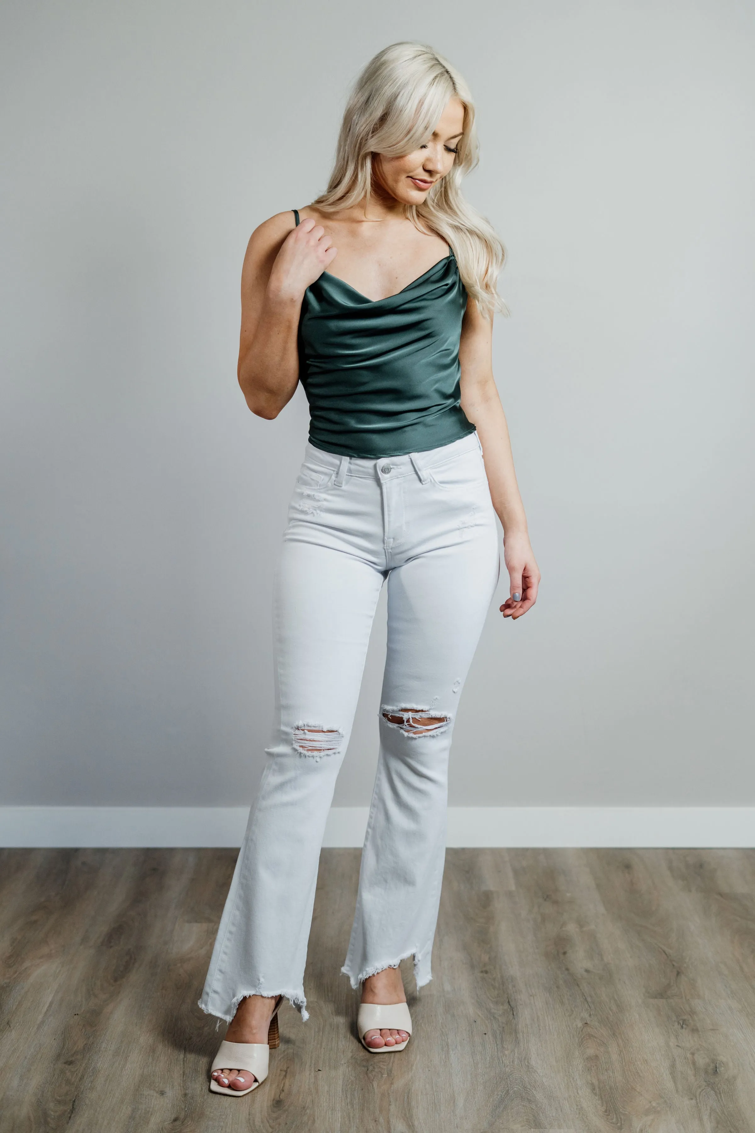 CLEARANCE - Odette Mid-Rise Flare