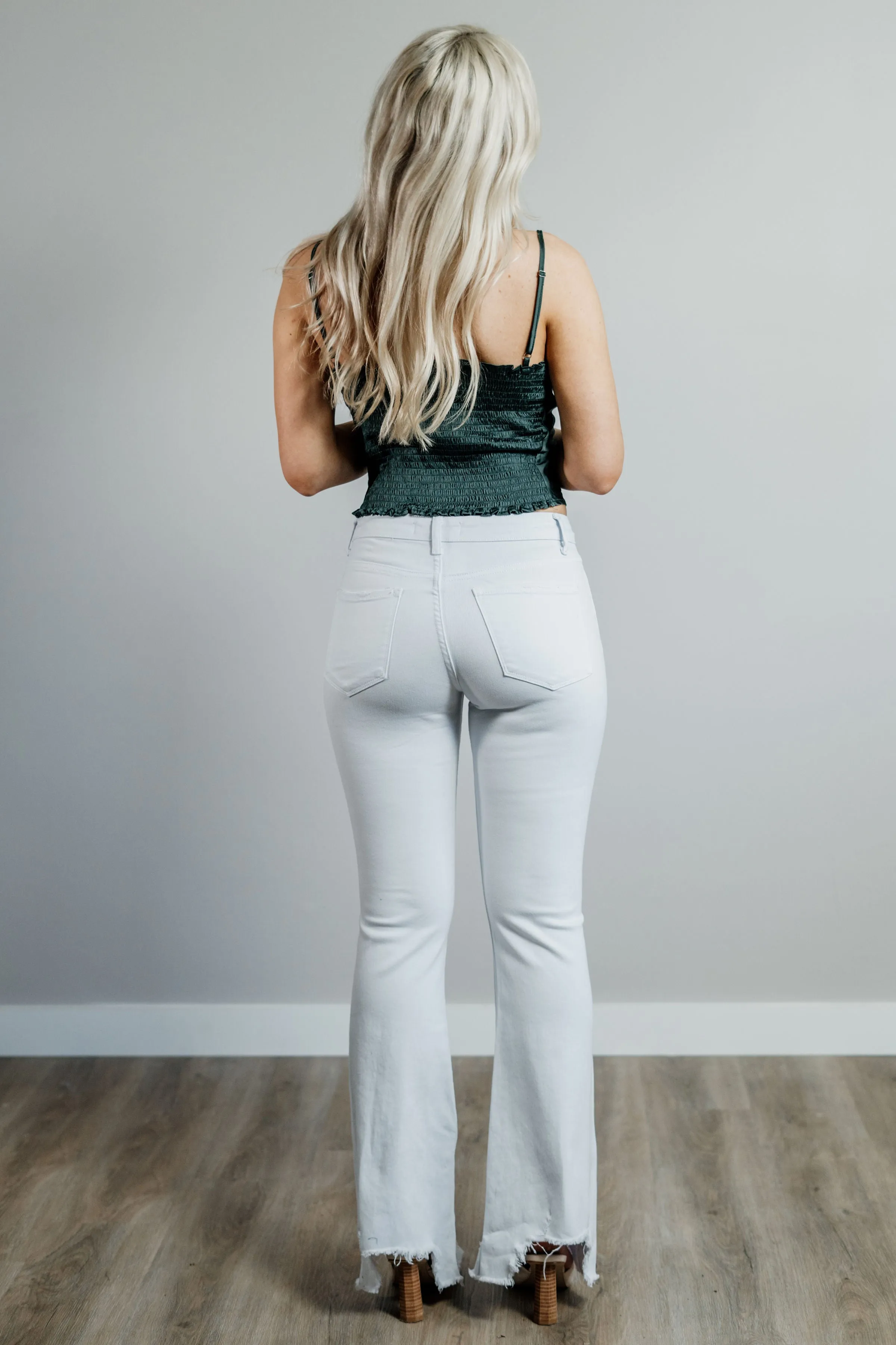 CLEARANCE - Odette Mid-Rise Flare