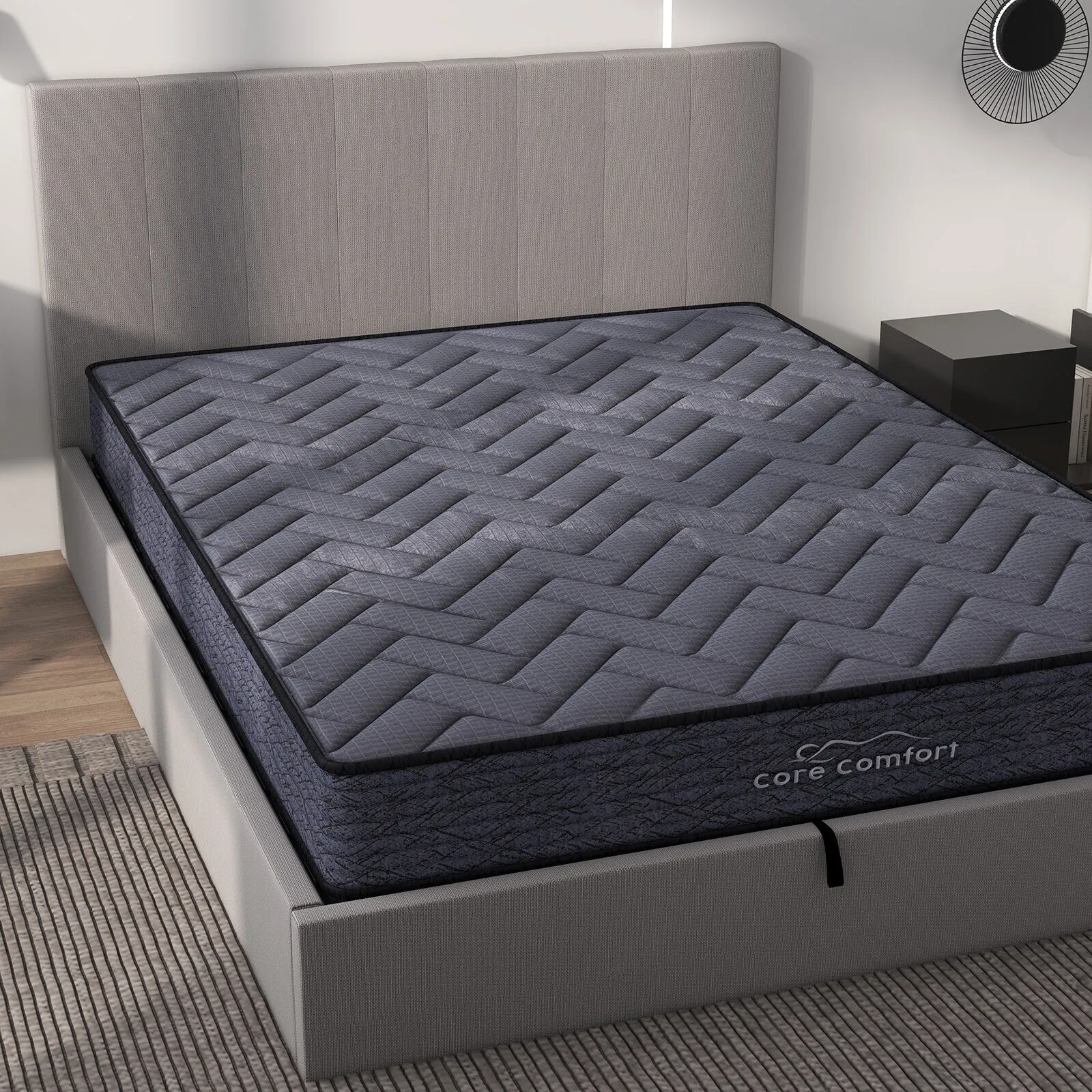 Corecomfort mattress breathable luxury bed bonnell spring bedding 21cm