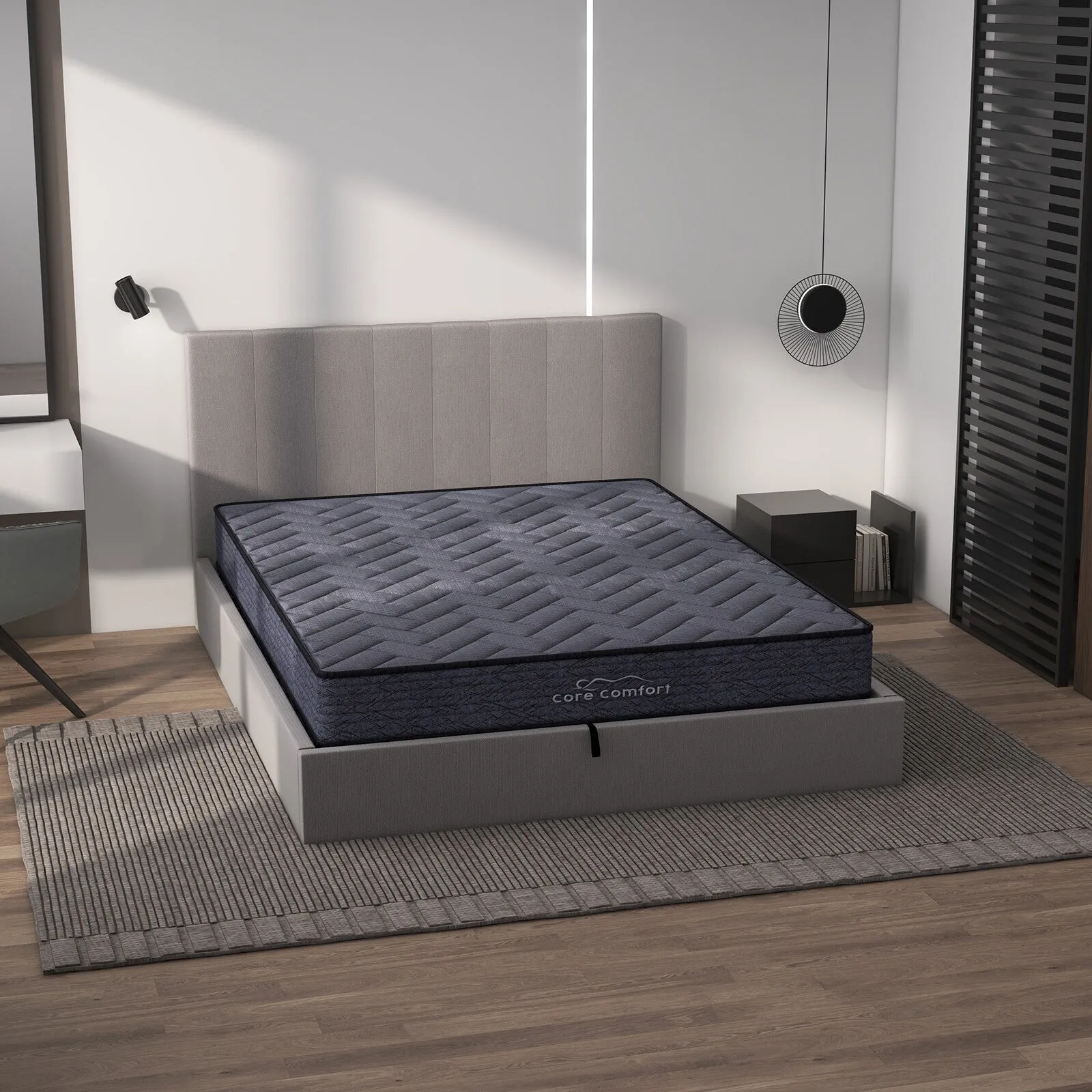 Corecomfort mattress breathable luxury bed bonnell spring bedding 21cm