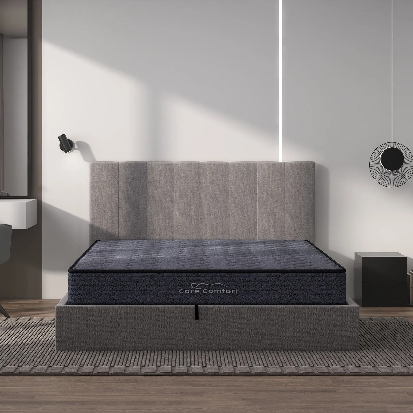 Corecomfort mattress breathable luxury bed bonnell spring bedding 21cm