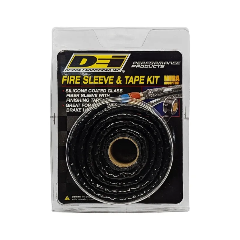 DEI Fire Sleeve - 3/8" ID - 3 ft - 16" Black