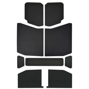 DEI Sound Barrier - Headliner - 9-Piece - Black - 4 Door - Jeep Wrangler JL 2018-19