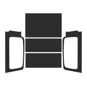 DEI Sound Deadening Headliner - Black - Jeep Wrangler 2004-06