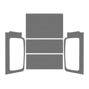 DEI Sound Deadening Headliner - Gray - Jeep Wrangler 2004-06