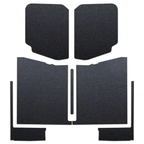Design Engineering Headliner Sound Barrier Kit - Sound Deadening Headliner - Pre-Cut - Self Adhesive Backing - Black - 4 Door