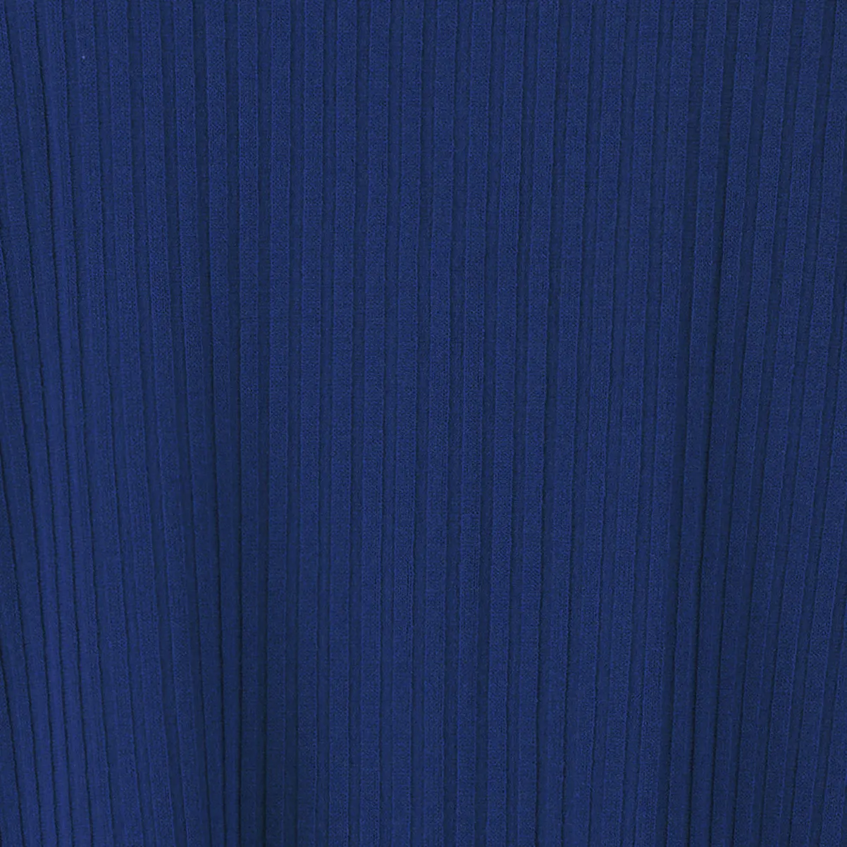Donna Ribbed Crop Top Navy