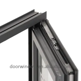 DOORWIN 2021Hot sale high quality wholesale insulating glass swing window hot-sale on discount