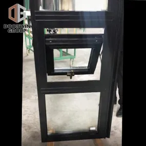 DOORWIN 2021Lowest Price popular aluminum awning top hung windows new modern lowe insulating glass window