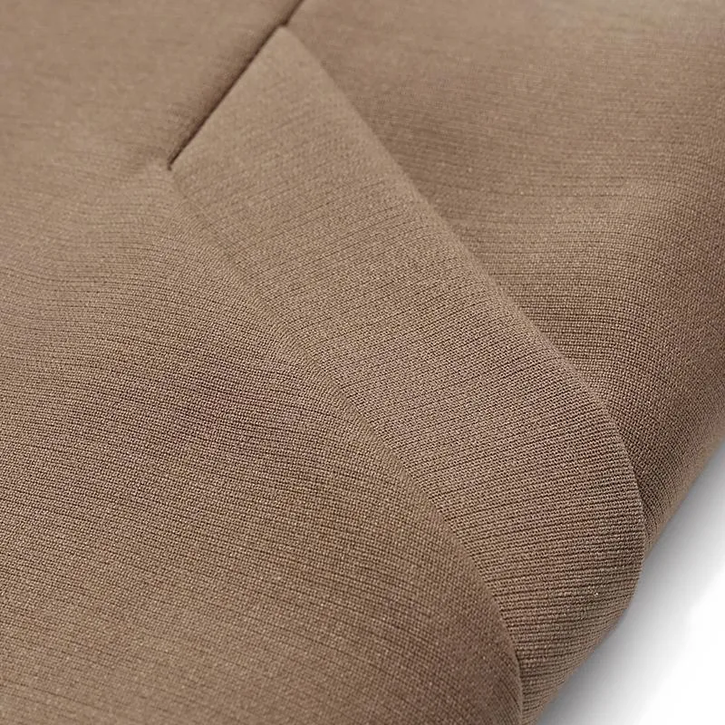 Double Layer Worsted Woolen Blazer
