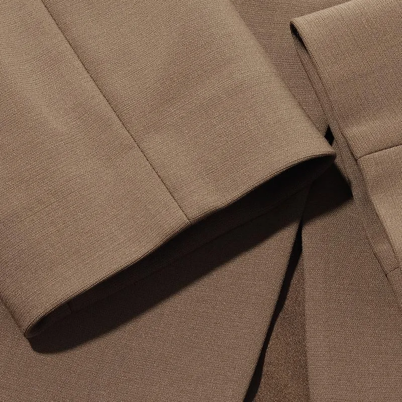Double Layer Worsted Woolen Blazer