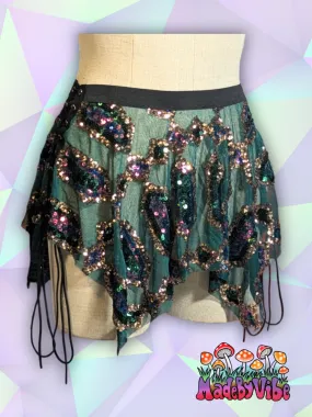 Emerald Nightfall Pixie Skirt - Made to Order