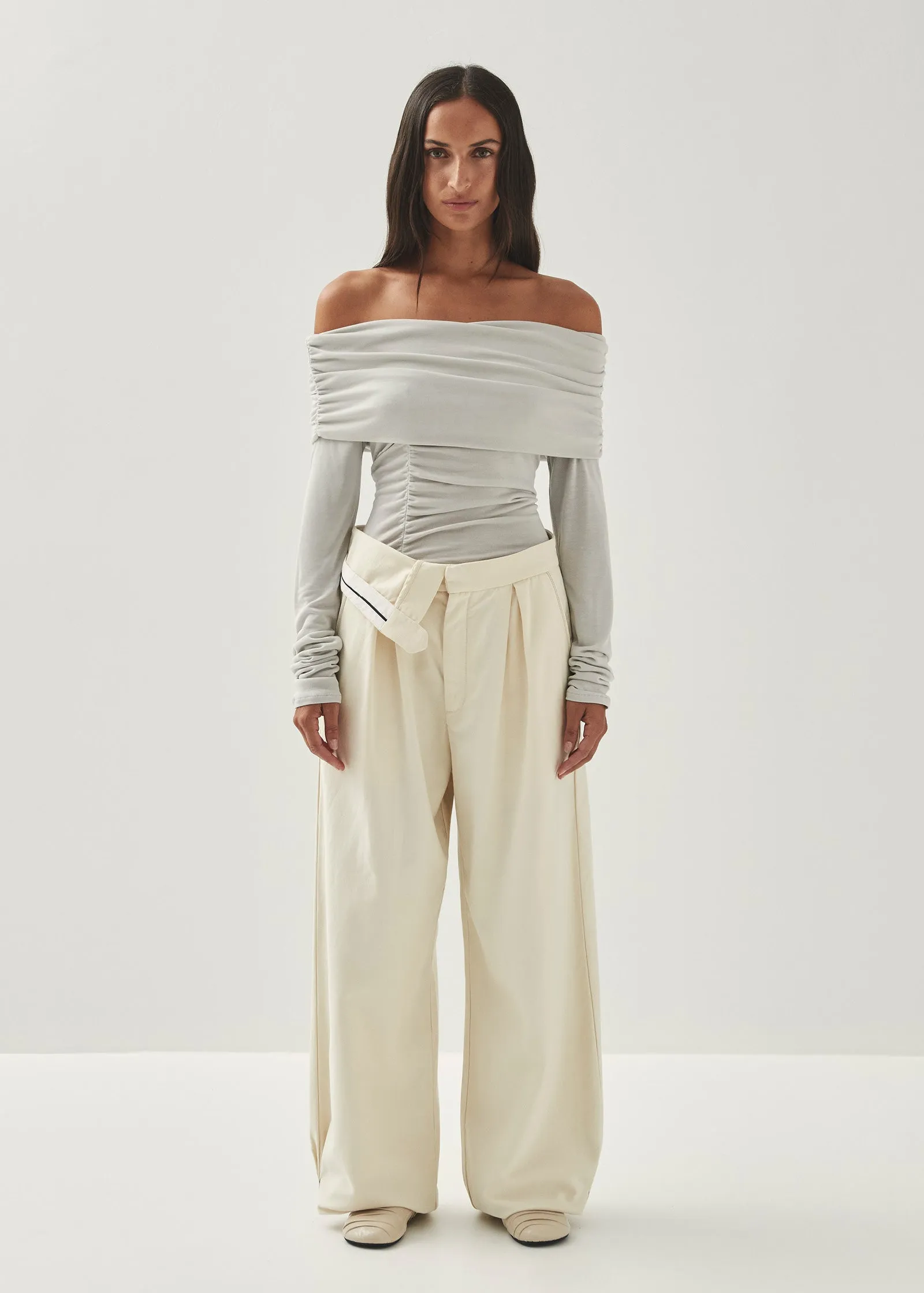Emica Gray Top