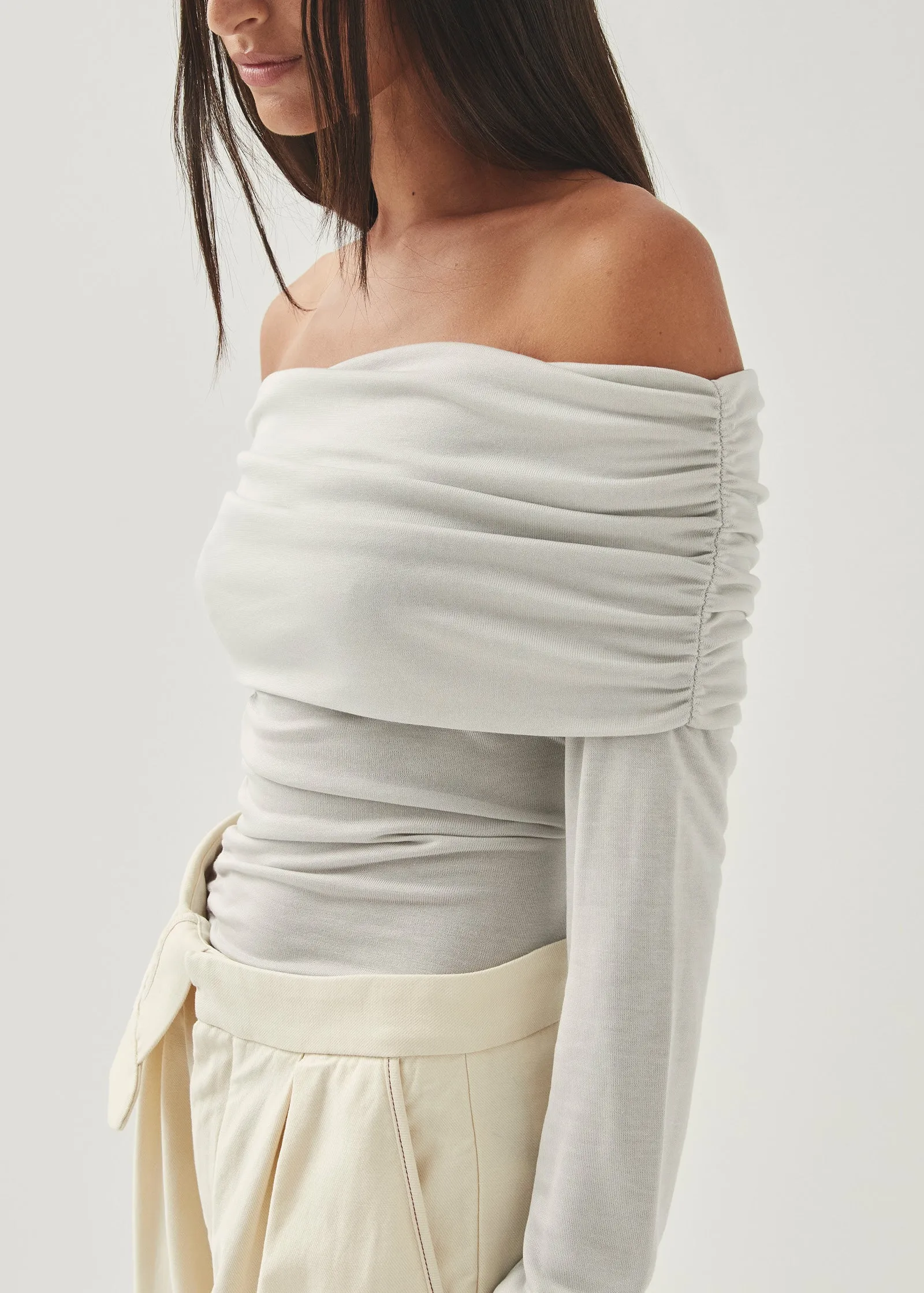 Emica Gray Top
