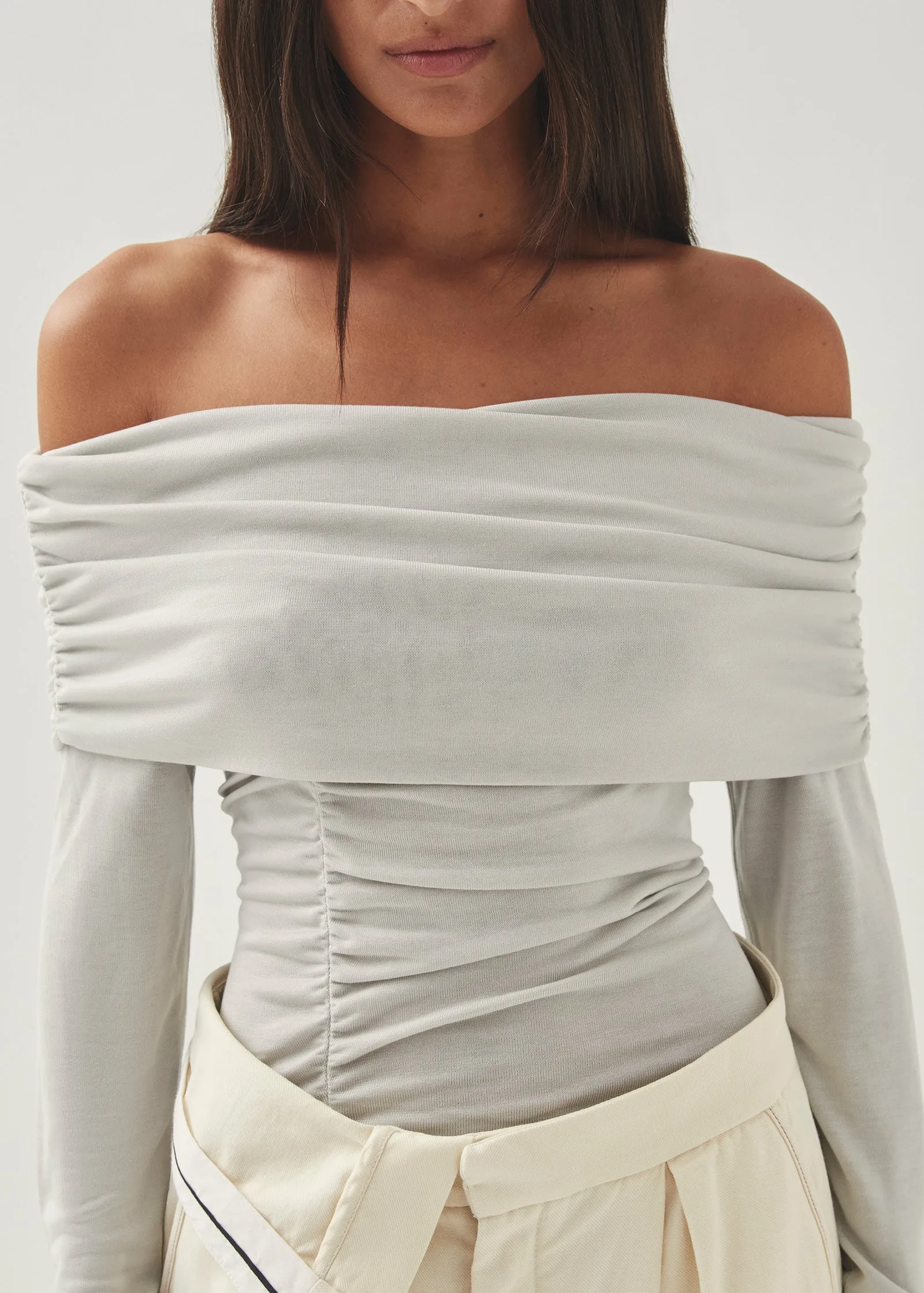 Emica Gray Top
