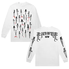 Et Tu Brute - White Long Sleeve