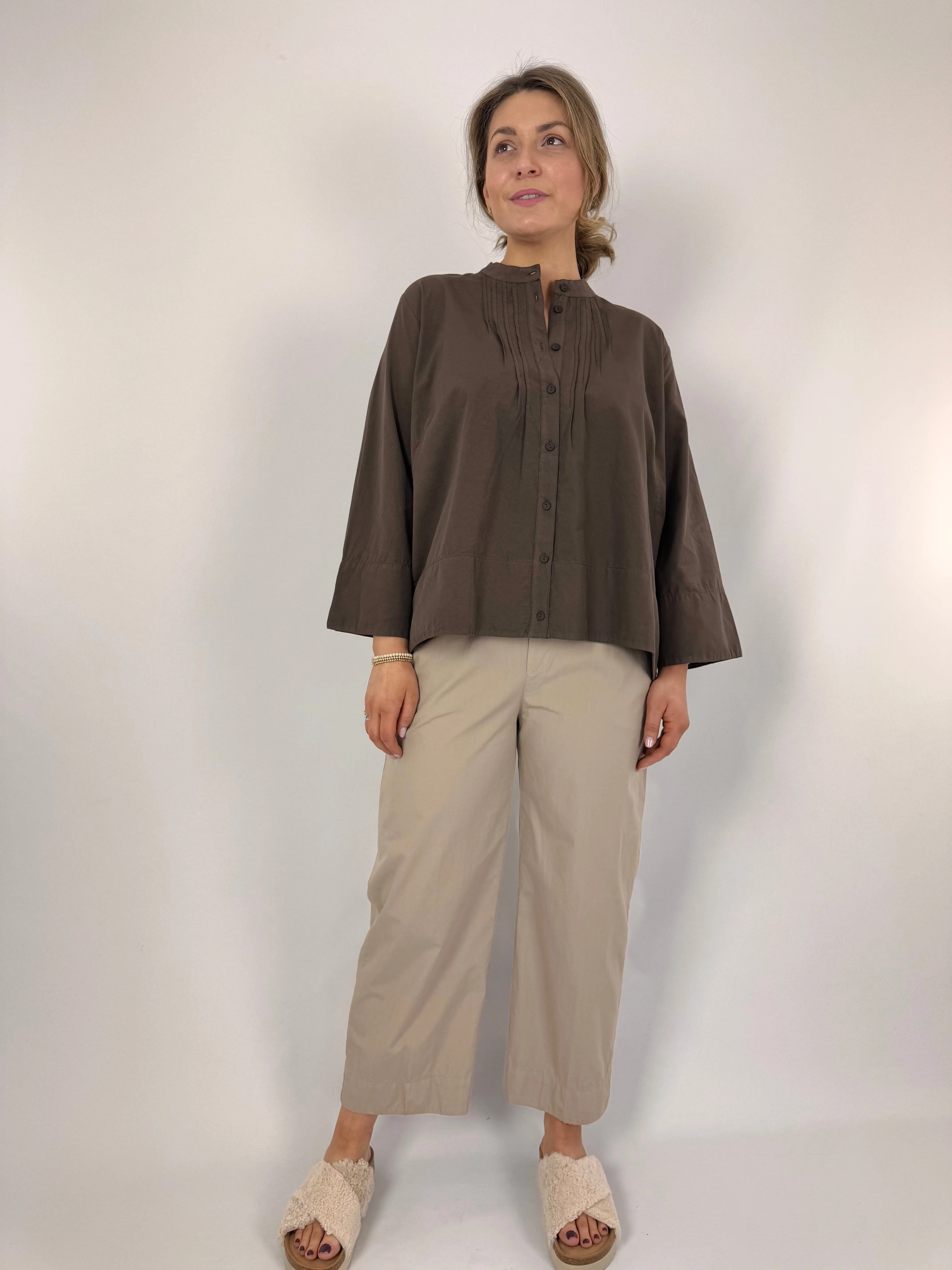 European Culture 6700 Shirt Brown