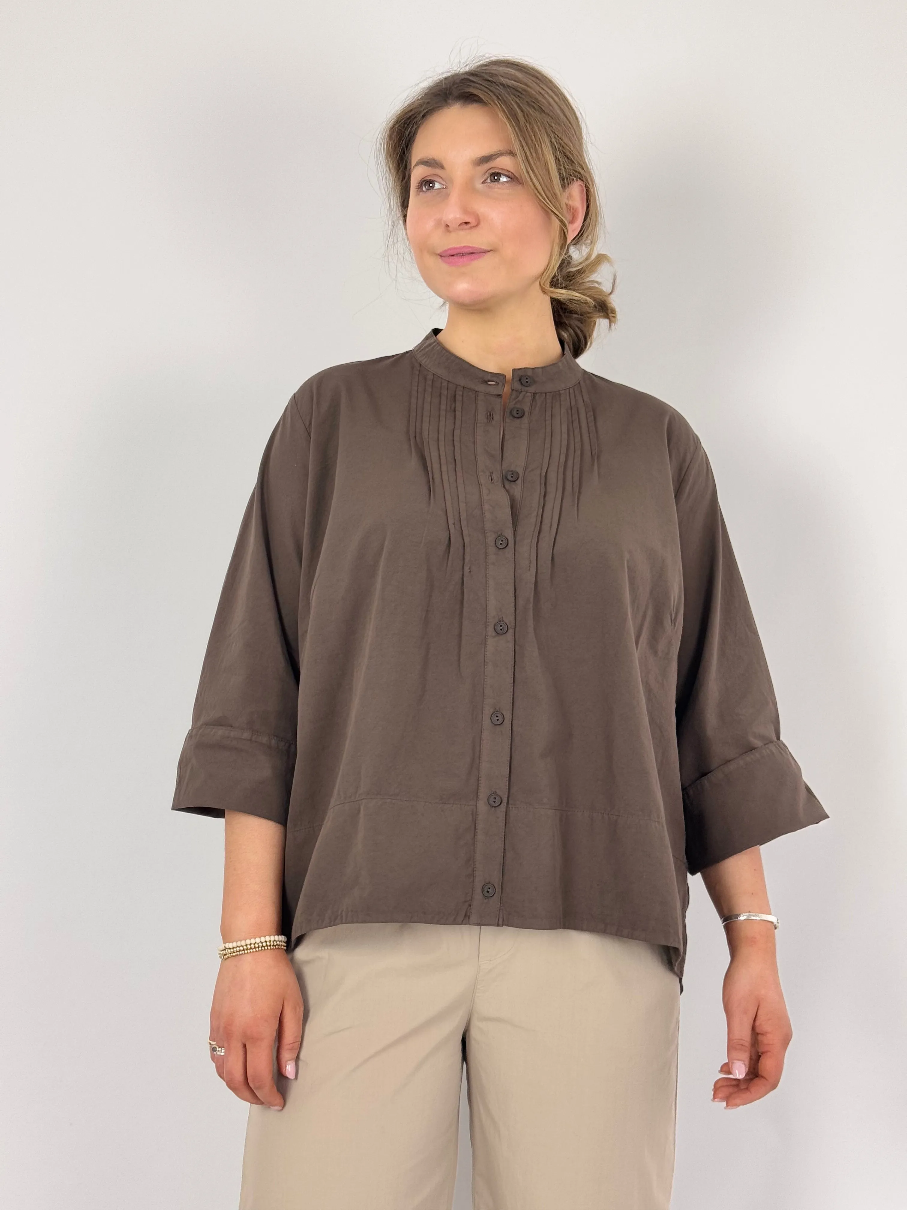 European Culture 6700 Shirt Brown