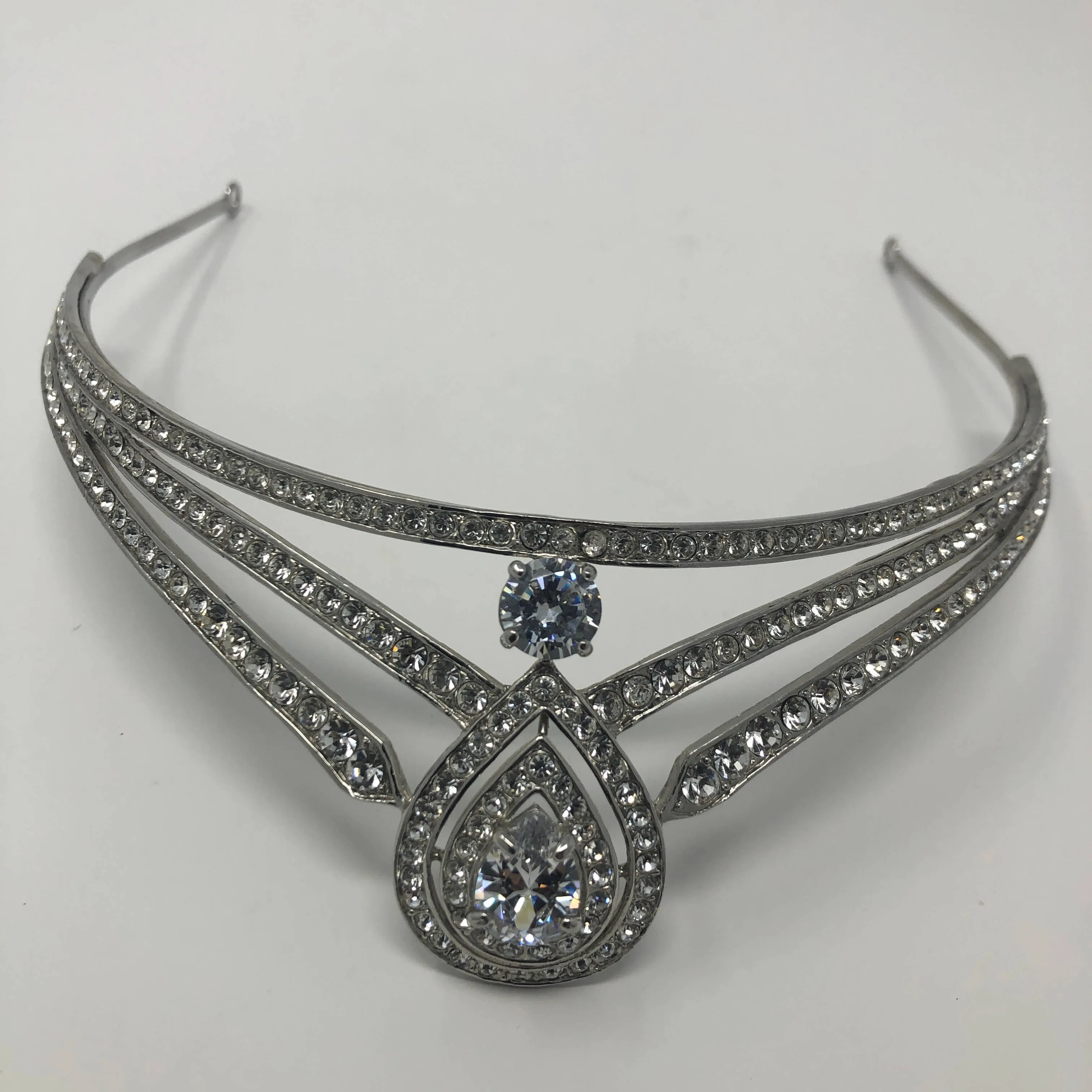 Fascinating Triple Layer Tiara