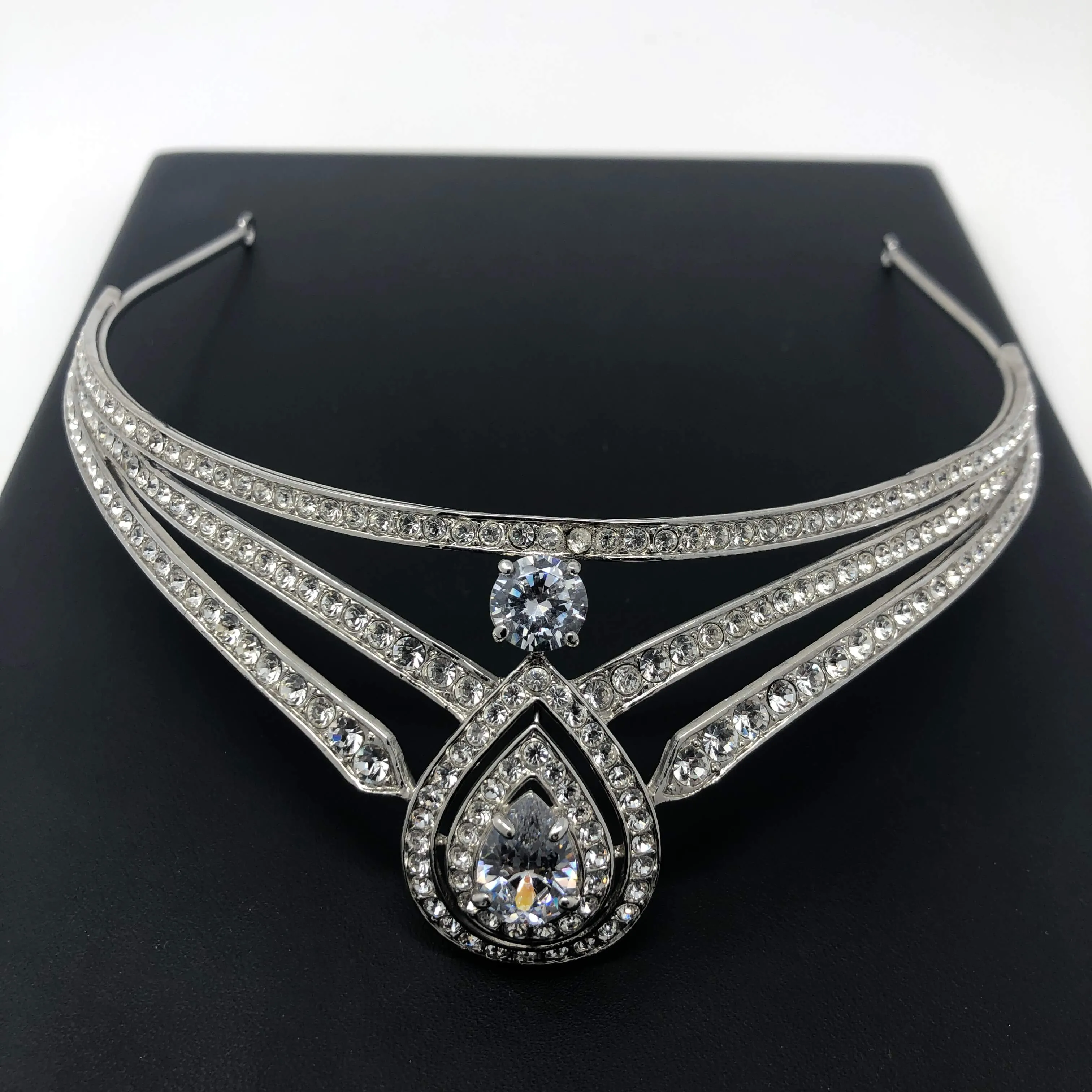Fascinating Triple Layer Tiara