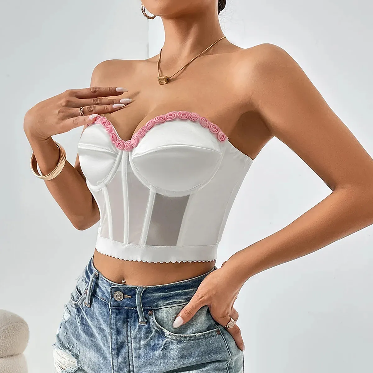 Feel The Heat Rising Bustier