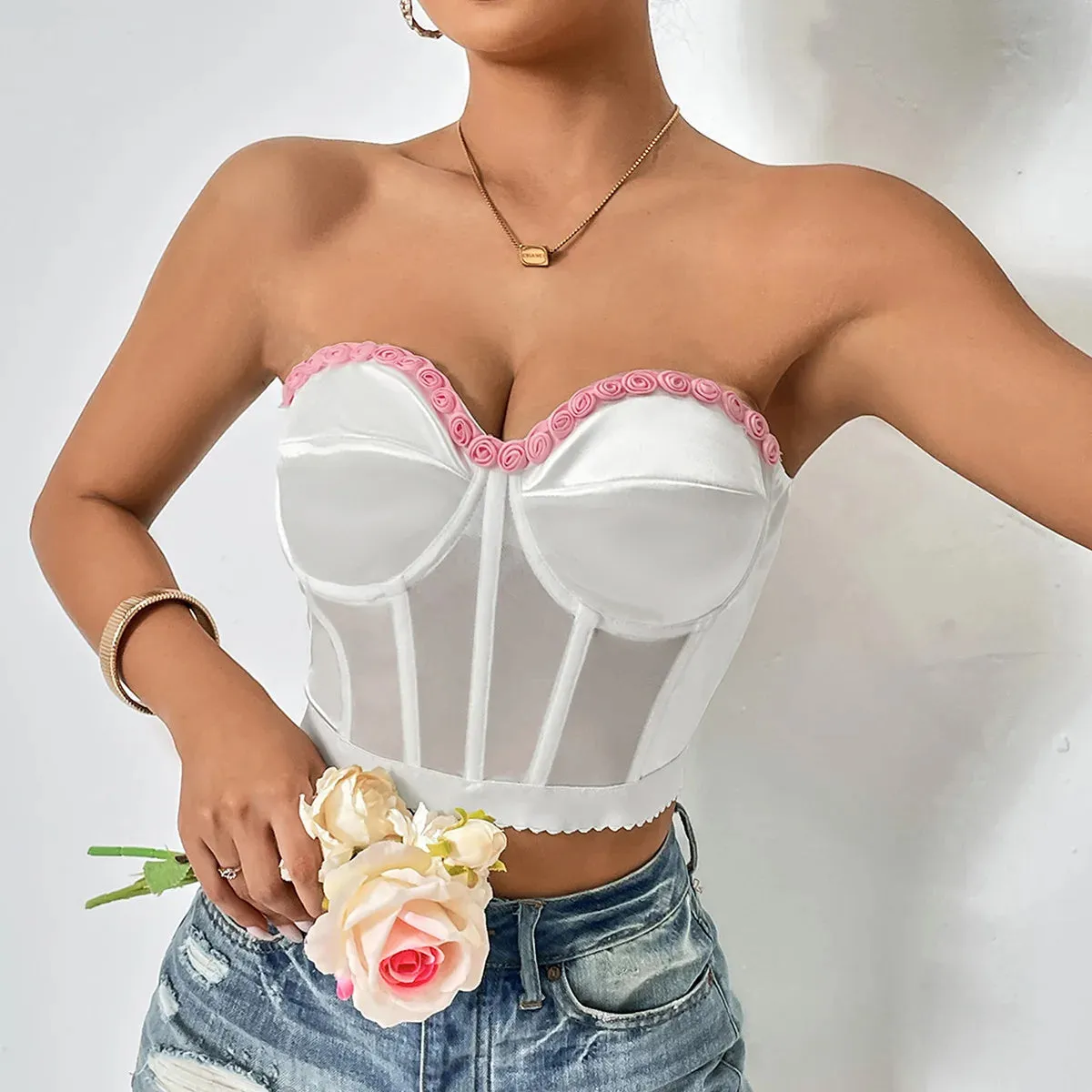 Feel The Heat Rising Bustier