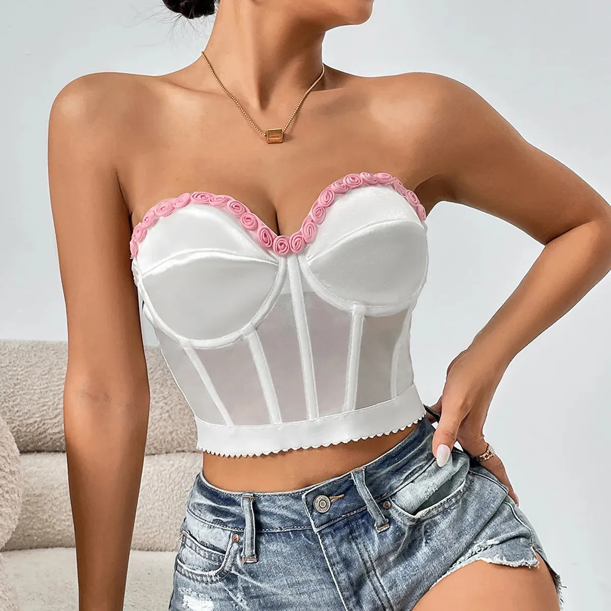 Feel The Heat Rising Bustier
