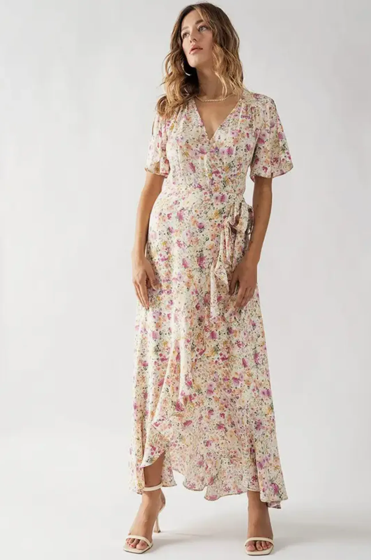 Field of Flowers Maxi Dress