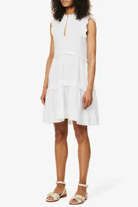 Fika Frilly White Dress
