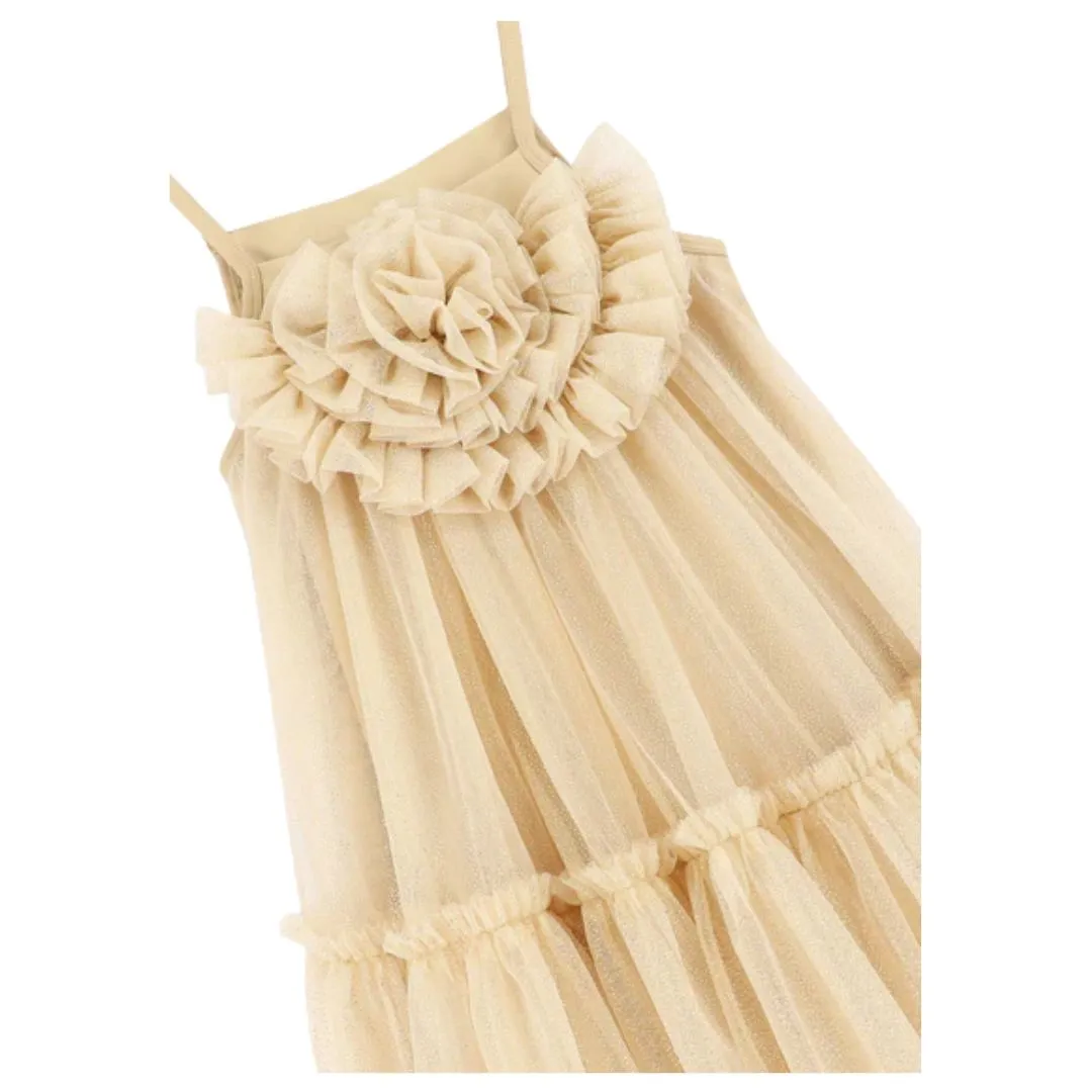 Gold Sparkle 'Rosheen' Dress