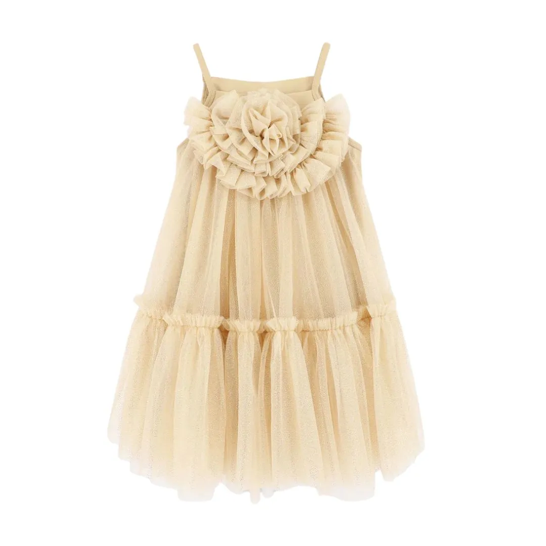 Gold Sparkle 'Rosheen' Dress